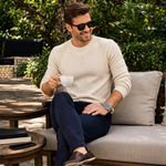 Mocassim Driver Masculino Cafe em Couro Casual Slip On 