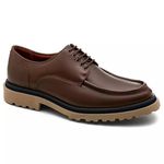 Sapato Derby Casua Brow Tabaco Bernotte 