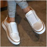Tênis Casual Cairo Branco Bernotte 