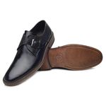 Sapato Masculino Monkstrap Ugo Preto