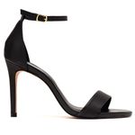 Sandália Salto Fino Preto