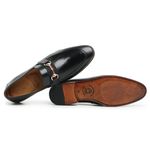 Sapato Social Masculino Couro Preto 