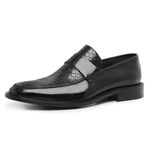 Sapato Social Masculino Loafer Couro Moretti Preto