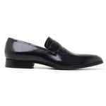 Sapato Social Em Couro Masculino Couro Preto