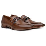 Sapato Masculino Loafer Ferrara Conhaque