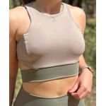 Top Dupla Face Verde / Cinza Origem 