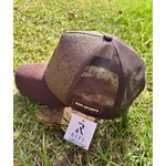 Boné Trucker Ecológico Marrom