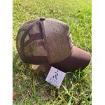 Boné Trucker Ecológico Marrom