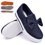 Slip On Siena Laço Deitado Jeans DKShoes