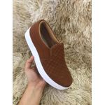 Slip On Matelassê Caramelo DKShoes