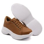 Tênis Casual Chuncky Caramelo Sola Tratorada DKShoes