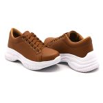 Tênis Casual Chuncky Caramelo Sola Tratorada DKShoes