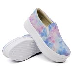 Slip On Liso Sola Alta Tie Dye DKShoes