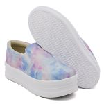 Slip On Liso Sola Alta Tie Dye DKShoes