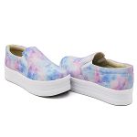 Slip On Liso Sola Alta Tie Dye DKShoes