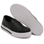 Slip On Matelassê Preto DKShoes