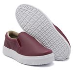 Slip On Liso Marsala DKShoes