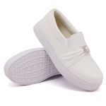 Slip On Pérola Branco DKShoes