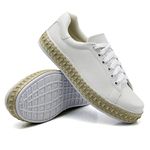 Tênis Casual Pietra Corda Branco DKShoes