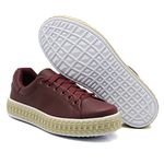 Tênis Casual Pietra Corda Marsala DKShoes