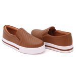 Slip On Pietra Costura Pala Caramelo DKShoes