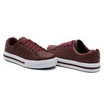 Tênis Casual Pietra Listra Marsala DKShoes