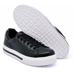 Tênis Casual Pietra Matelassê Preto DKShoes