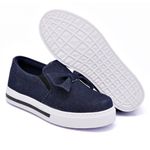 Slip On Siena Laço Deitado Jeans DKShoes