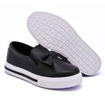 Slip On Siena Laço Deitado Preto Dkshoes