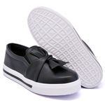 Slip On Laço Preto DKShoes