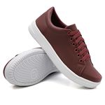 Tênis Casual Siena Marsala DKShoes