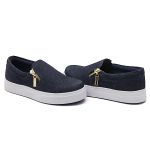 Slip On Calce Fácil Zíper Jeans DKShoes