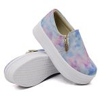 Slip On Zíper Sola Alta Tie Dye DKShoes