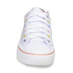 Tênis KC Star Branco Colorido Feminino