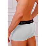 Cueca Microfibra Boxer Branca