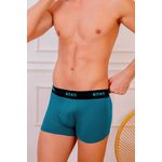 Cueca Microfibra Boxer Azul