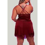 Camisola Plus Size Ritati em Liganete e Renda