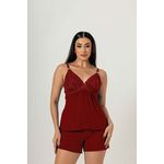 Baby Doll Amamentar Ritati Liganete e Renda