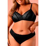 Sutiã Ritati Confort Plus Size Micro e Renda