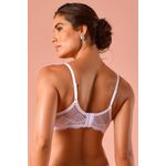 Sutiã Push-Up Ritati em Renda Branco