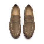 Sapato Masculino Loafer Kaki Manly
