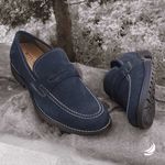 Sapato Masculino Loafer Azul Bondi