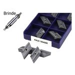 Inserto Pastilha Videa Knux 160405 R Lamina + Brinde