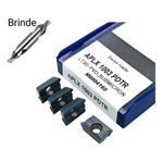 Inserto Pastilha Videa Aplx 1003 Pdtr Fresa Cabeçote 