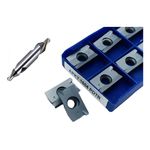 Inserto Pastilha Videa Apkt 1604 Pdtr Fresa Cabeçote 