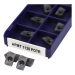 Inserto Pastilha Videa Apmt 1135 Pdtr Fresa Cabeçote 