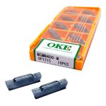  Inserto Pastilha Bedame 4mm Oke Mgmn 400 Aço E Inox 