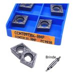 Inserto Videa Pastilha Ccmt09t304 Hmp Pc9030 Korloy