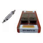 Inserto Pastilha Sekn 1504 Aftn - 1025 Com Furo Sandvik 