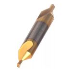 2 Broca De Centro 1,6mm Por 4mm De Aço Rápido 